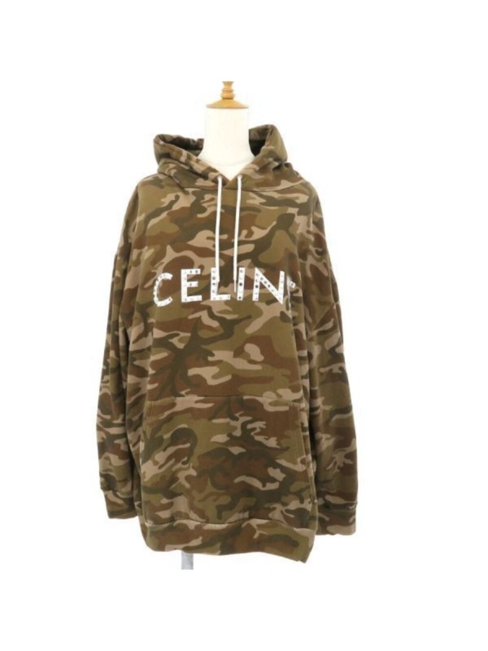 Celine Hoodie Brown